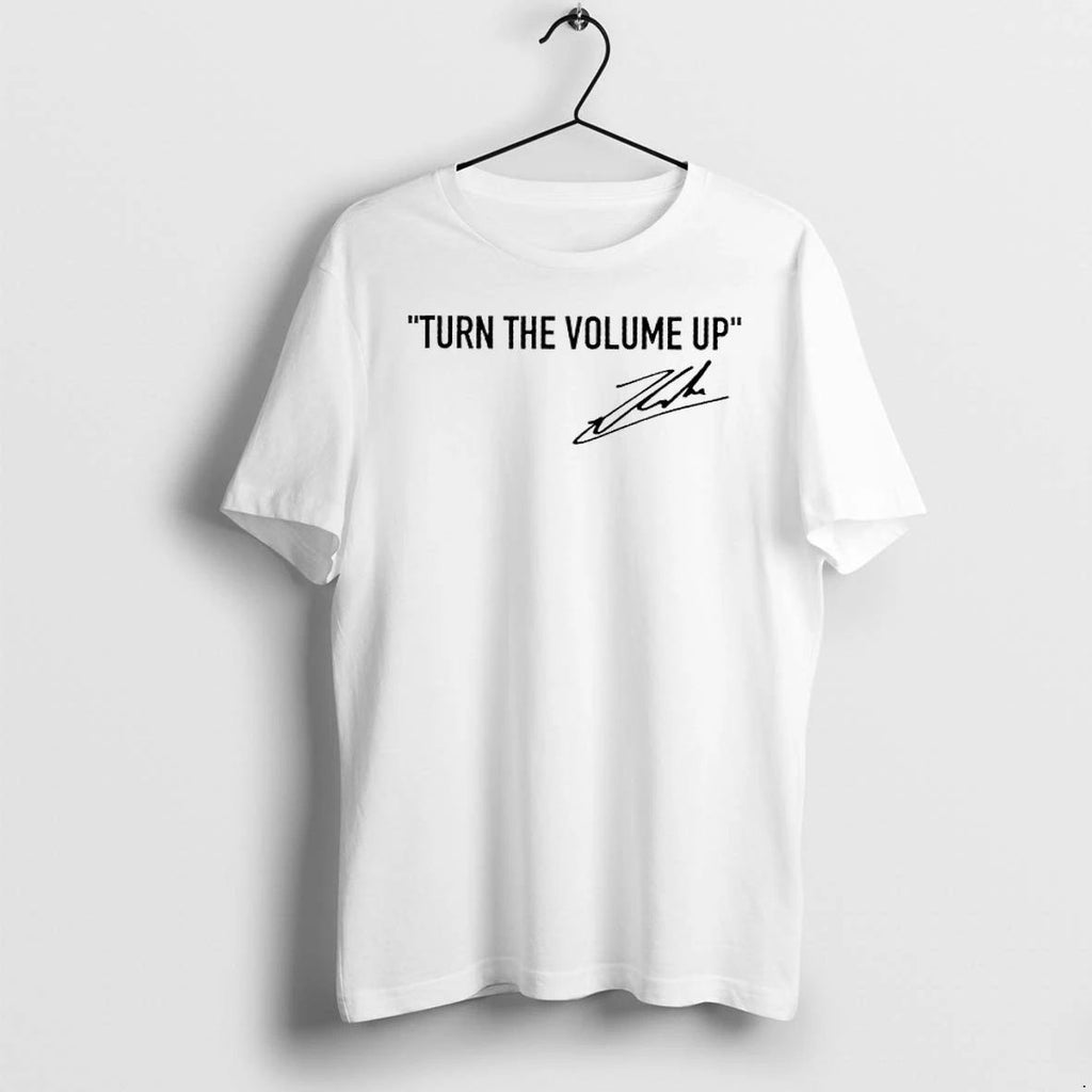Zohran Mamdani Political Activist Turn The Volume Up Signature Tshirts Sweater