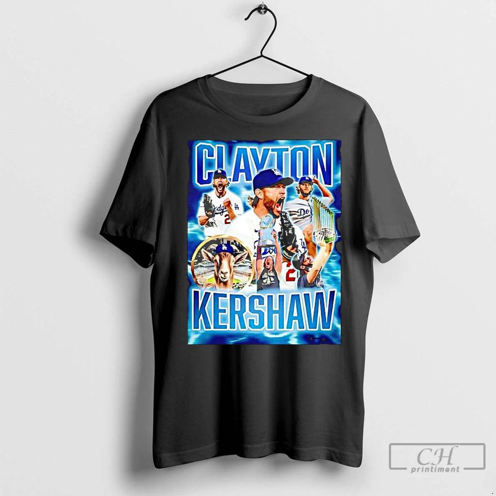 Premium Clayton The Goat Kershaw La Player Graphic
