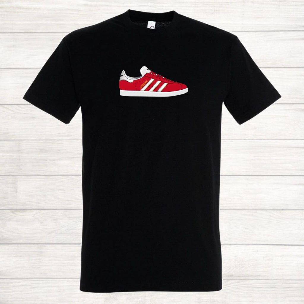 Arsenal Football Shirt Gazelle T Shirt The Gunners North London Red Football Top
