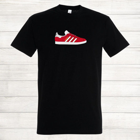 Arsenal Football Shirt Gazelle T Shirt The Gunners North London Red Football Top