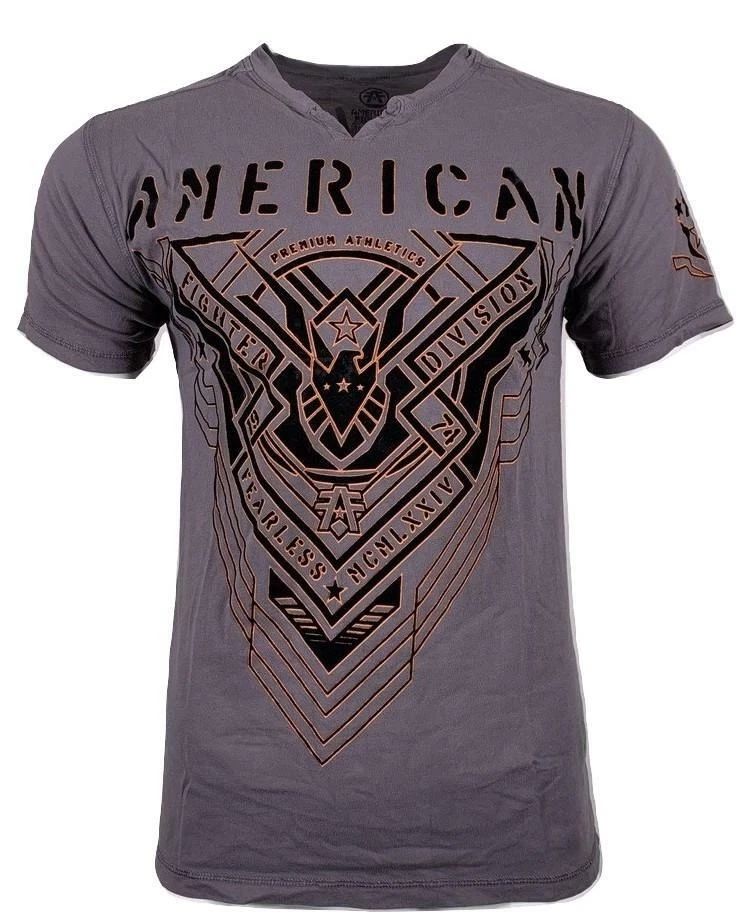 AMERICAN FIGHTER Men's T-Shirt LONG VIEW TEE Premium Athletic MMA