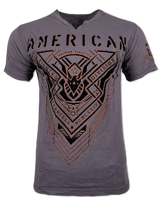 AMERICAN FIGHTER Men's T-Shirt LONG VIEW TEE Premium Athletic MMA