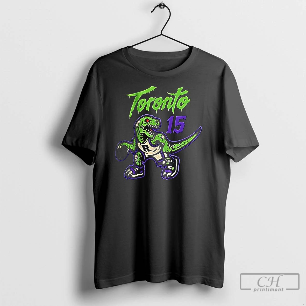 Classic Toronto Raptors Zombie Number 15