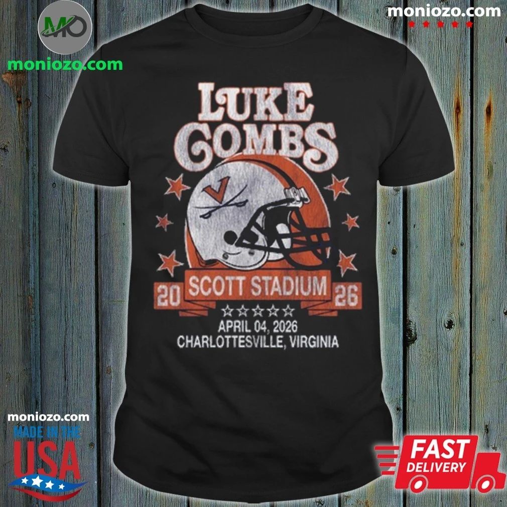 Original Luke Combs Exclusive Charlottesville April 04 2026 Charlottesville Virginia T-Shirt – Best Gift for Music Fans