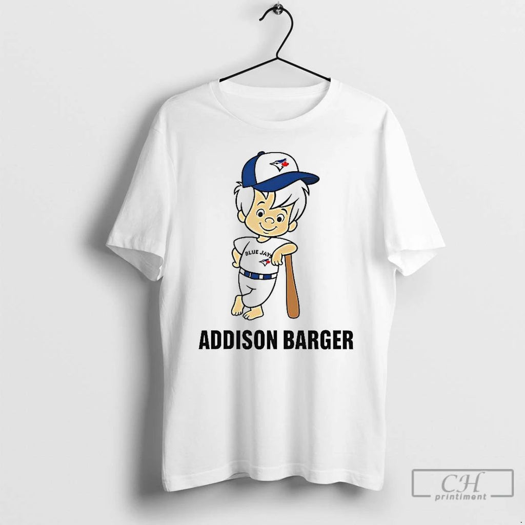 Classic Toronto Blue Jays Addison Barger Cartoon T Shirts