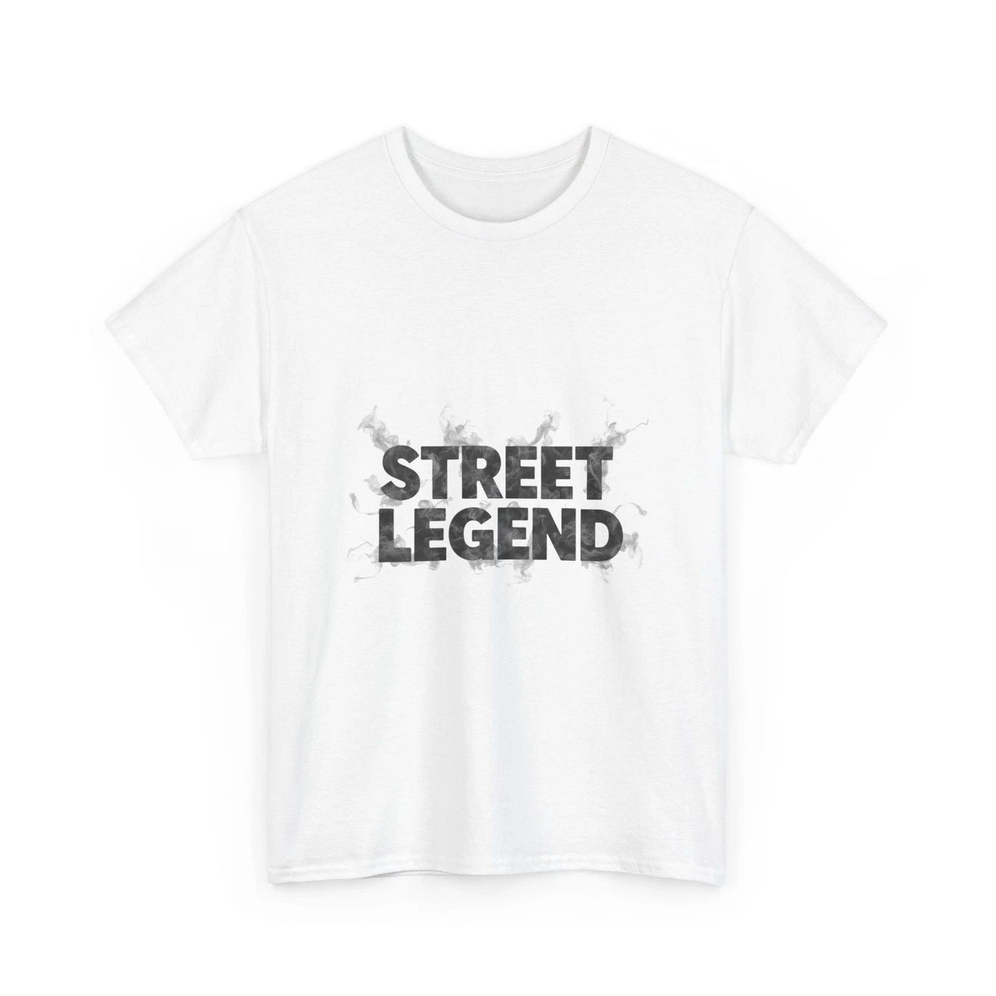 Street Legend tee | Smoke Text Shirt, Cool Streetwear, Cotton T-Shirt, Style