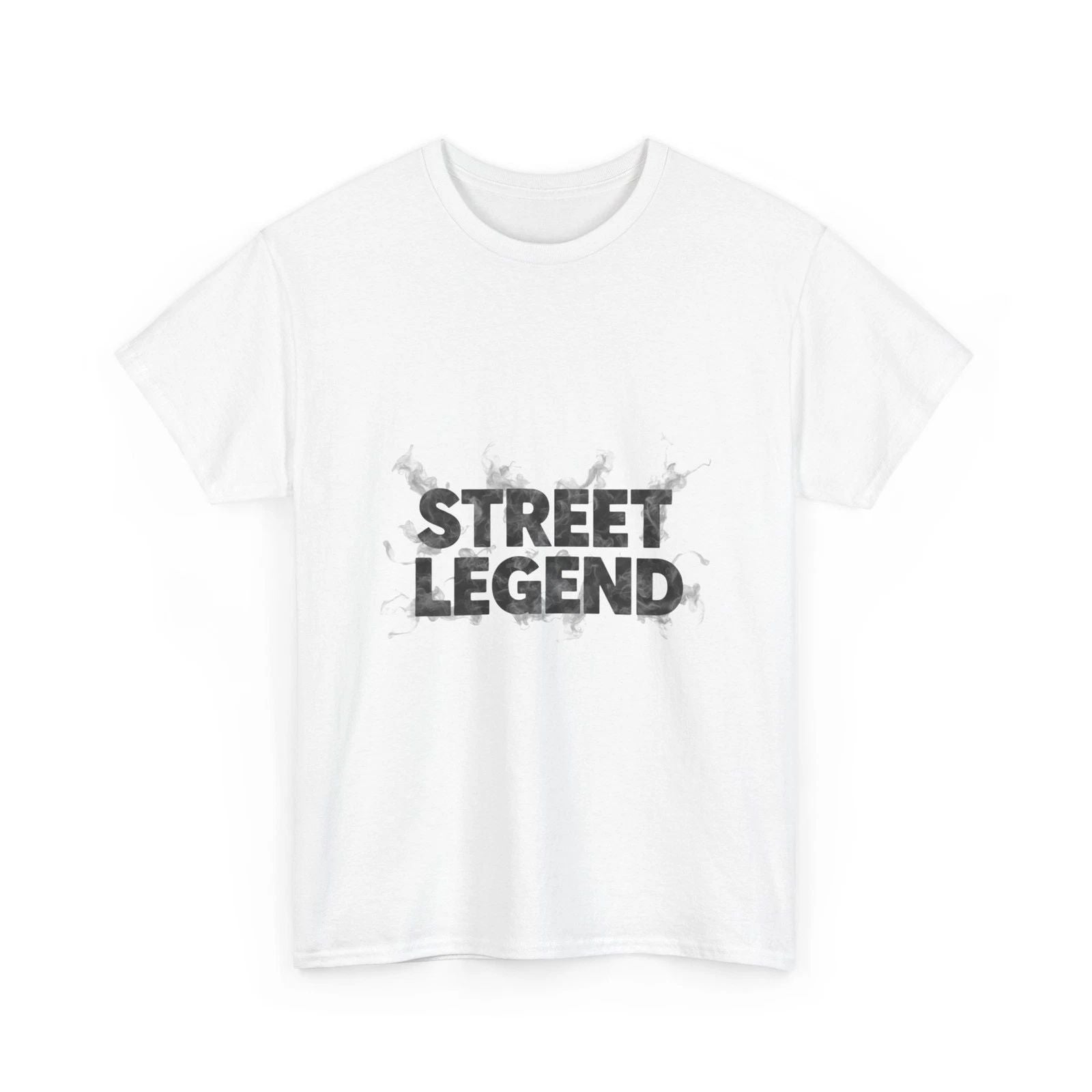 Street Legend tee | Smoke Text Shirt, Cool Streetwear, Cotton T-Shirt, Style