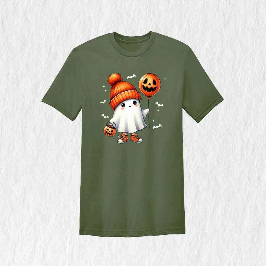 Halloween Ghost Shirt, Funny Halloween Ghost Shirt, Halloween Gift, Spooky Seaso