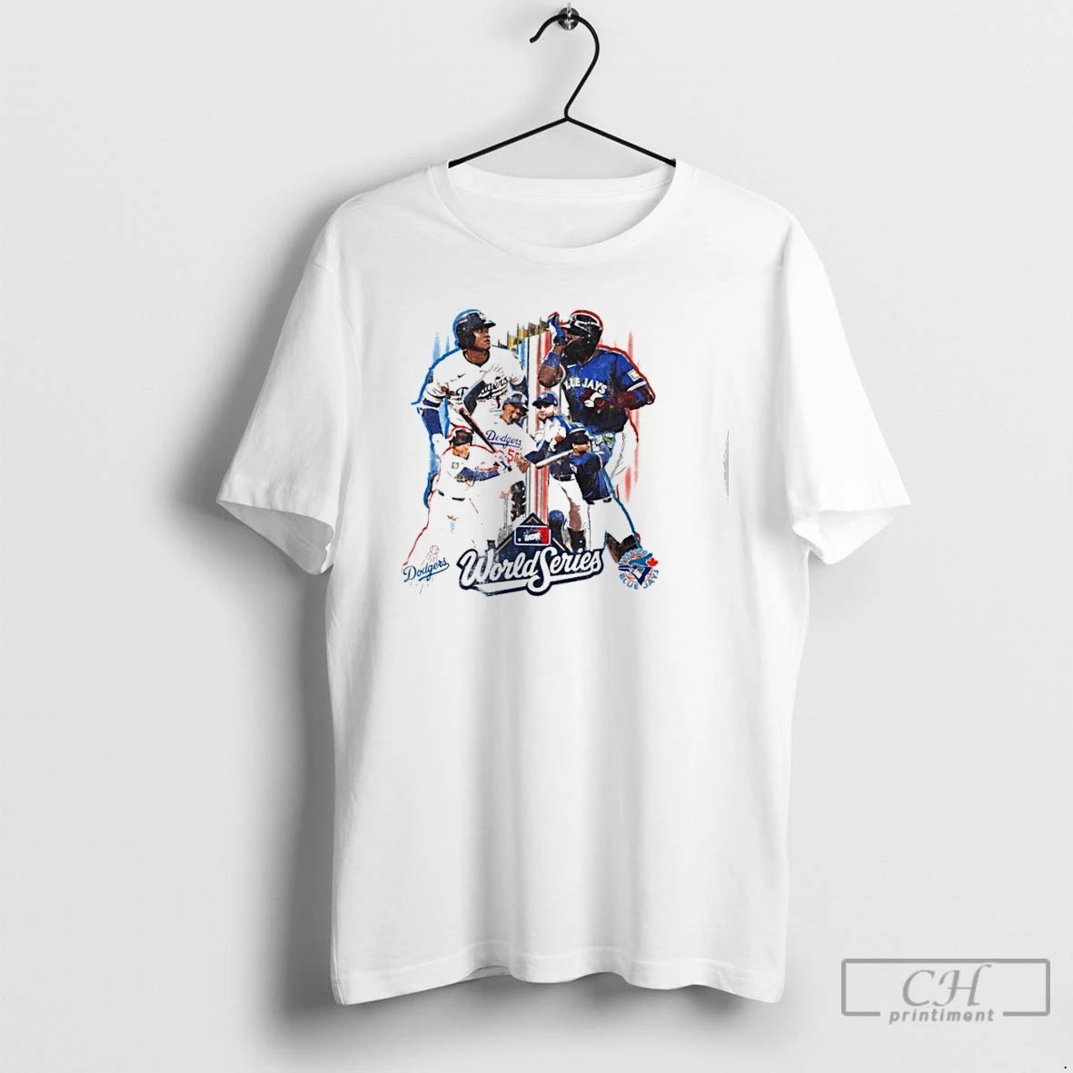 Classic Los Angeles Dodgers Vs Toronto Blue Jays 2025 World Series Graphic T Shirts
