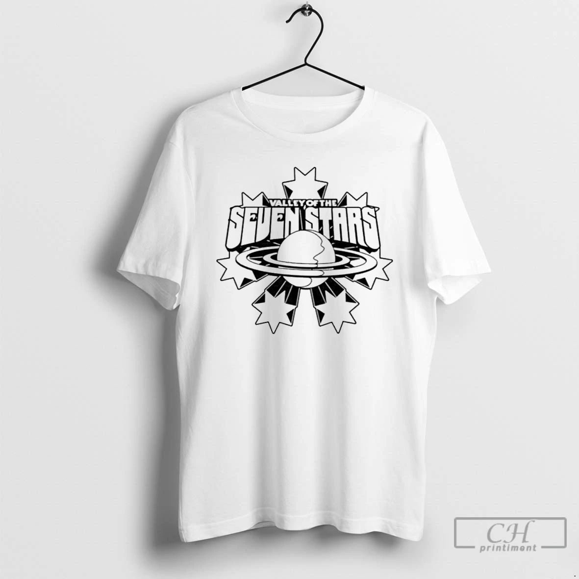 Classic Seven Stars Festival Starburst Ready To Dye Diy T Shirts
