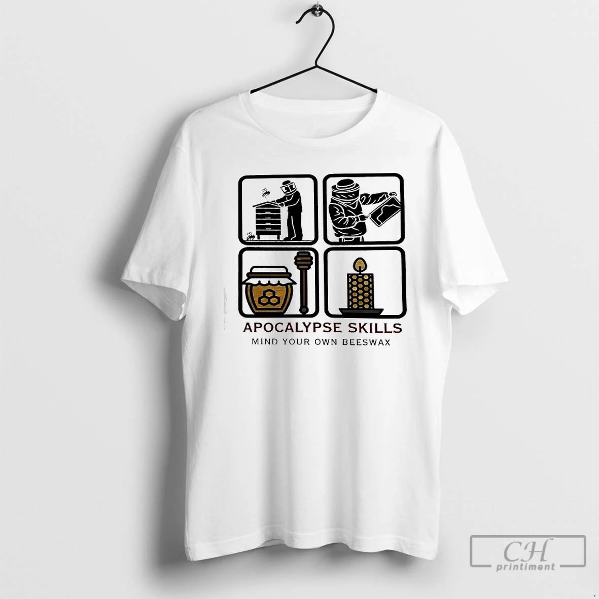 Premium Apocalypse Skills Mind Your Own Beeswax T Shirts