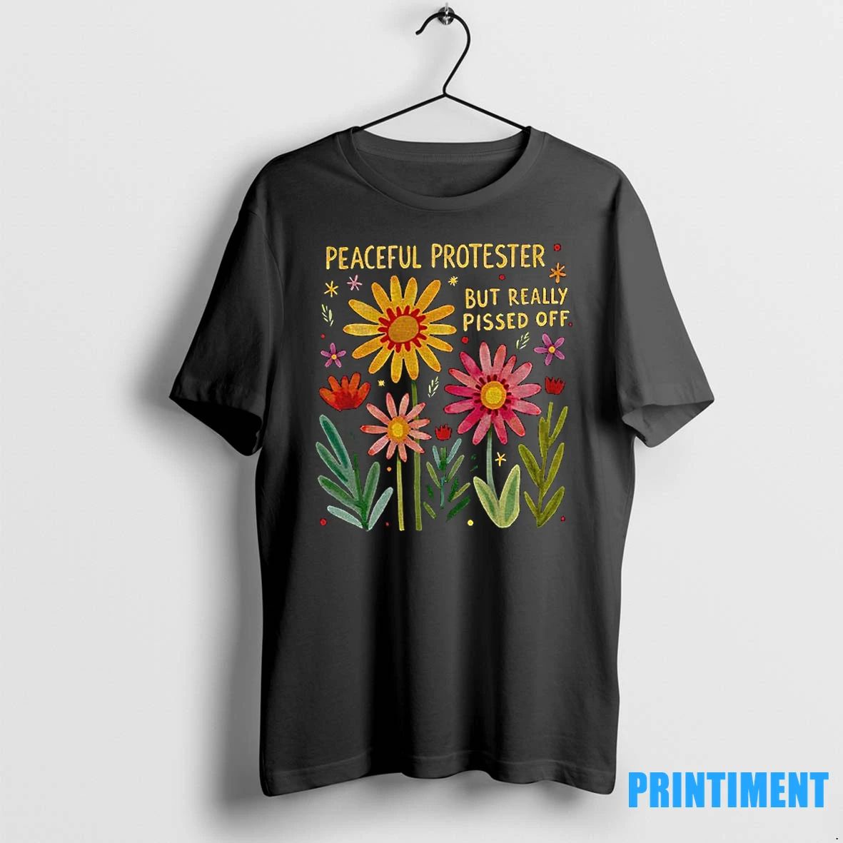 Feminist Protest But Really Pissed Off Floral Tshirts Sweater