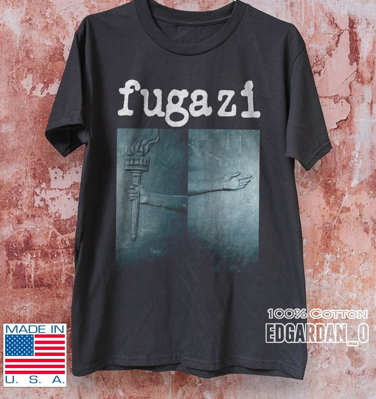 Fugazi The Argument Album Black Unisex T-shirt S-5XL, Heavy Cotton Shirt