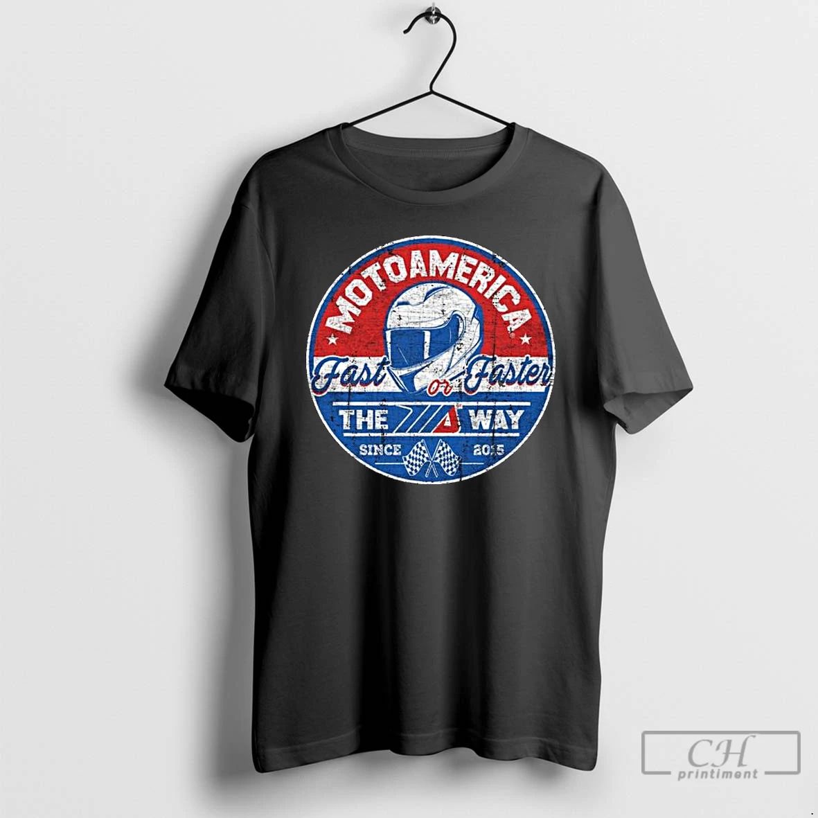 Classic Motoamerica Fast Or Faster The Way Long Sleve T Shirts Hoodie Longsleeve