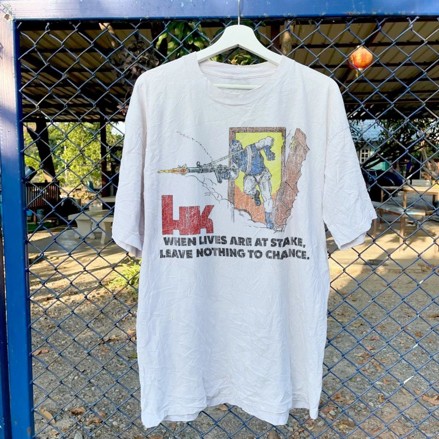 1999 Hk Heckler & Koch Rare T-Shirt White S