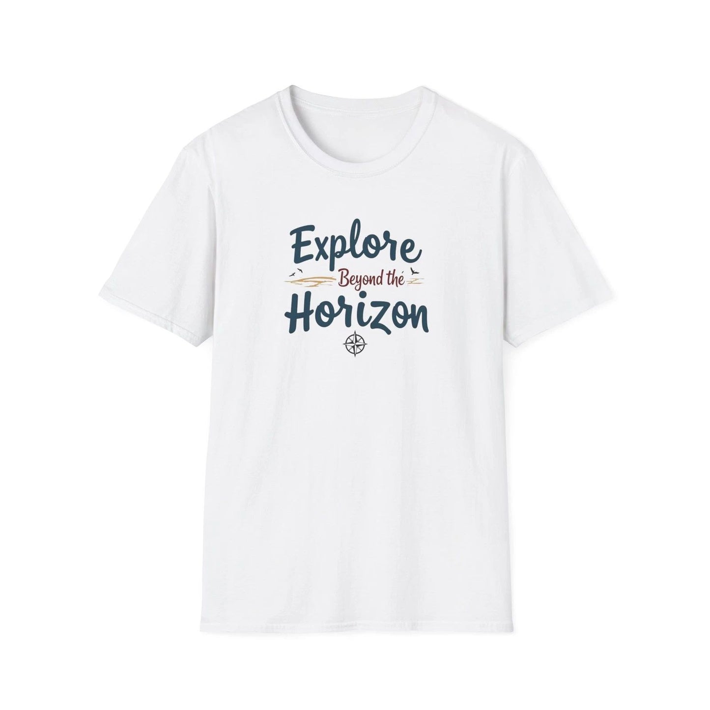 Explore Beyond the Horizon | Typography T-Shirt