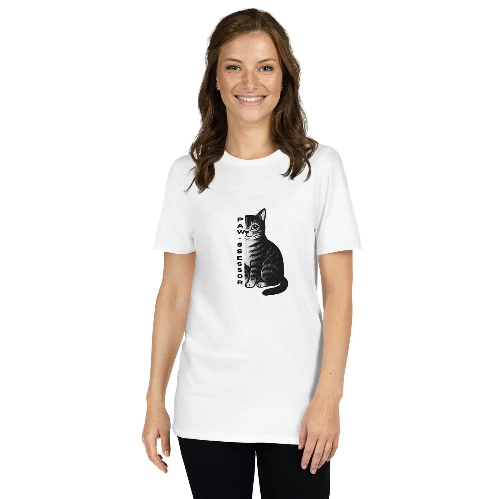 Paw-ssessor T-Shirt | Funny Cat & Dog Lover Tee | Cute Pet Parent Shirt Gift