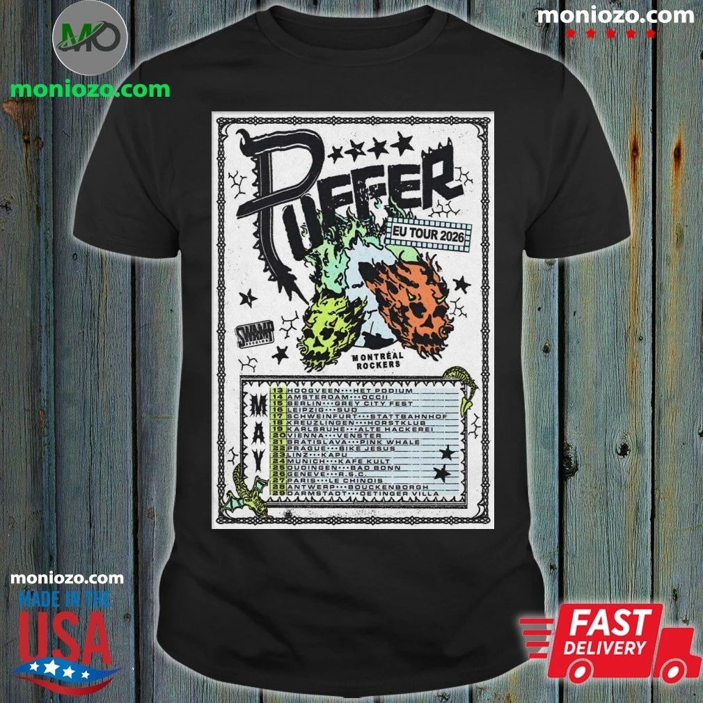 Puffer 2026 EU Tour Poster Shirt