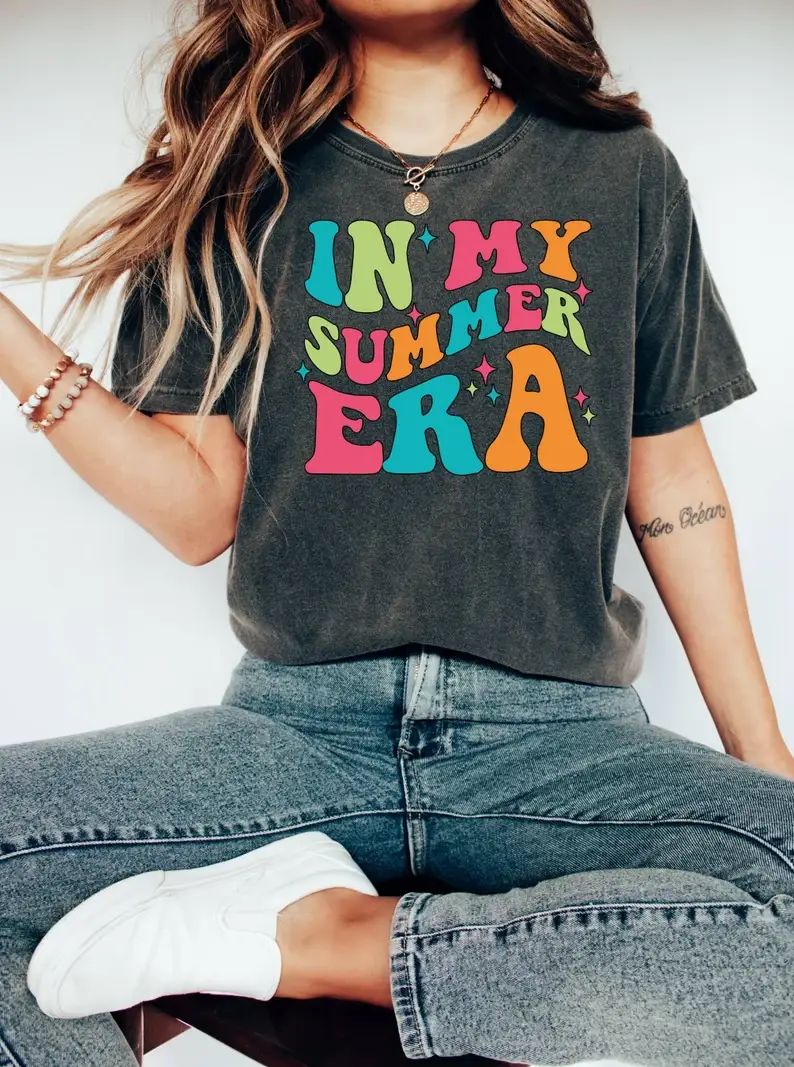 In My Summer Era T-Shirt, Summer Gift, End of the Year Shirt