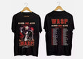 W.A.S.P. Album On Alive 2024 Tour t-Shirt, WASP Band Fan Shirt