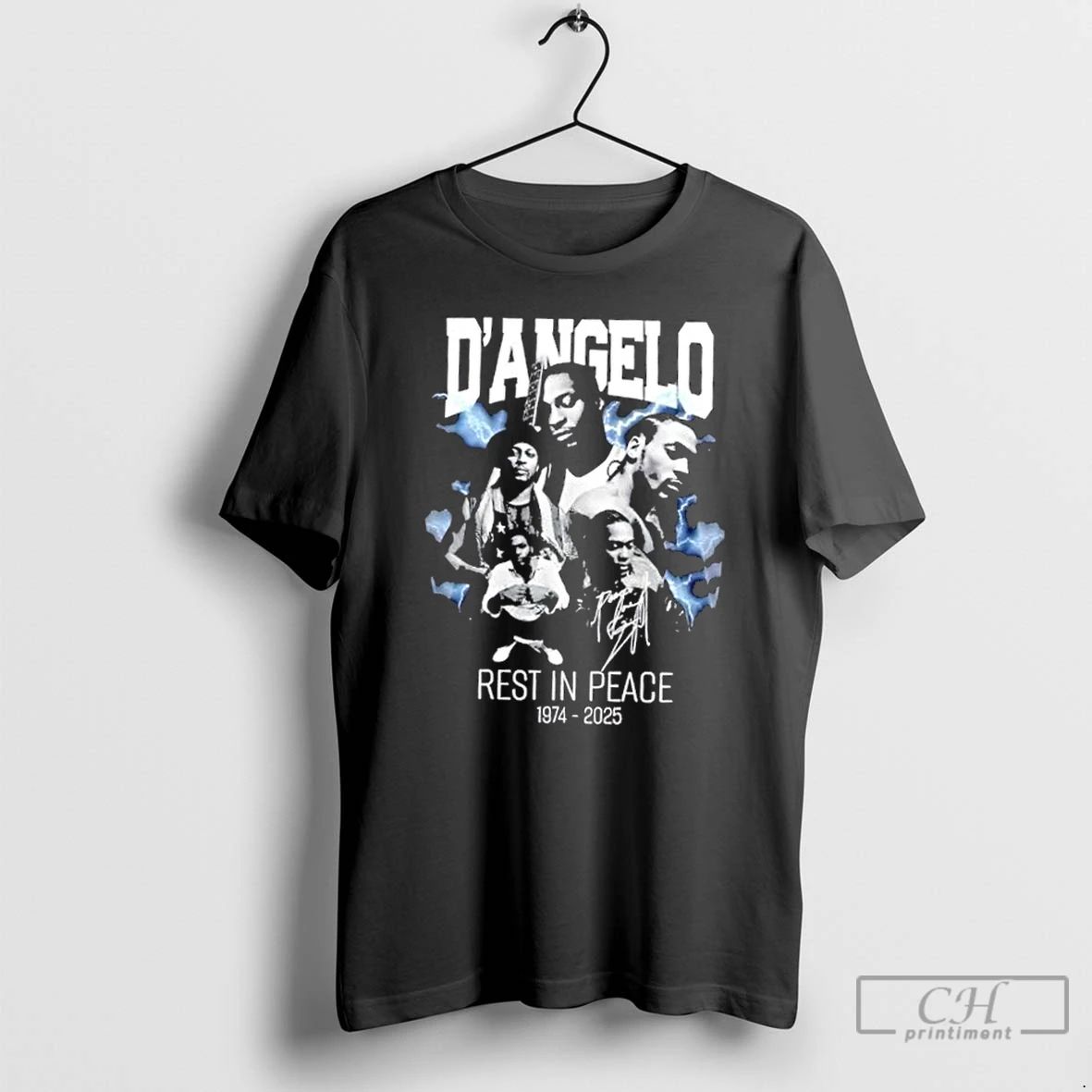 Classic Rest In Peace Dangelo 1974 2025 Thank You For The Memories 2 Sided
