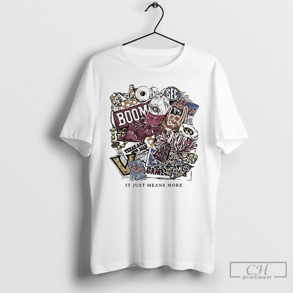 Classic Mississippi State It Just Means More 2025 Sec Gameday T Shirts