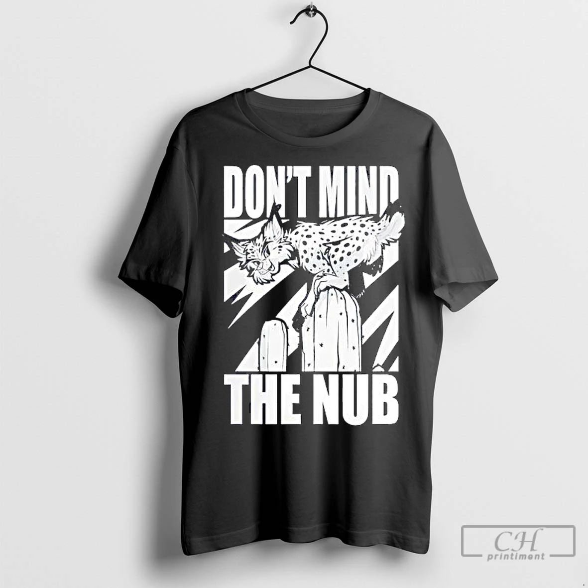 Premium Dont Mind The Nub Lynx Graphic