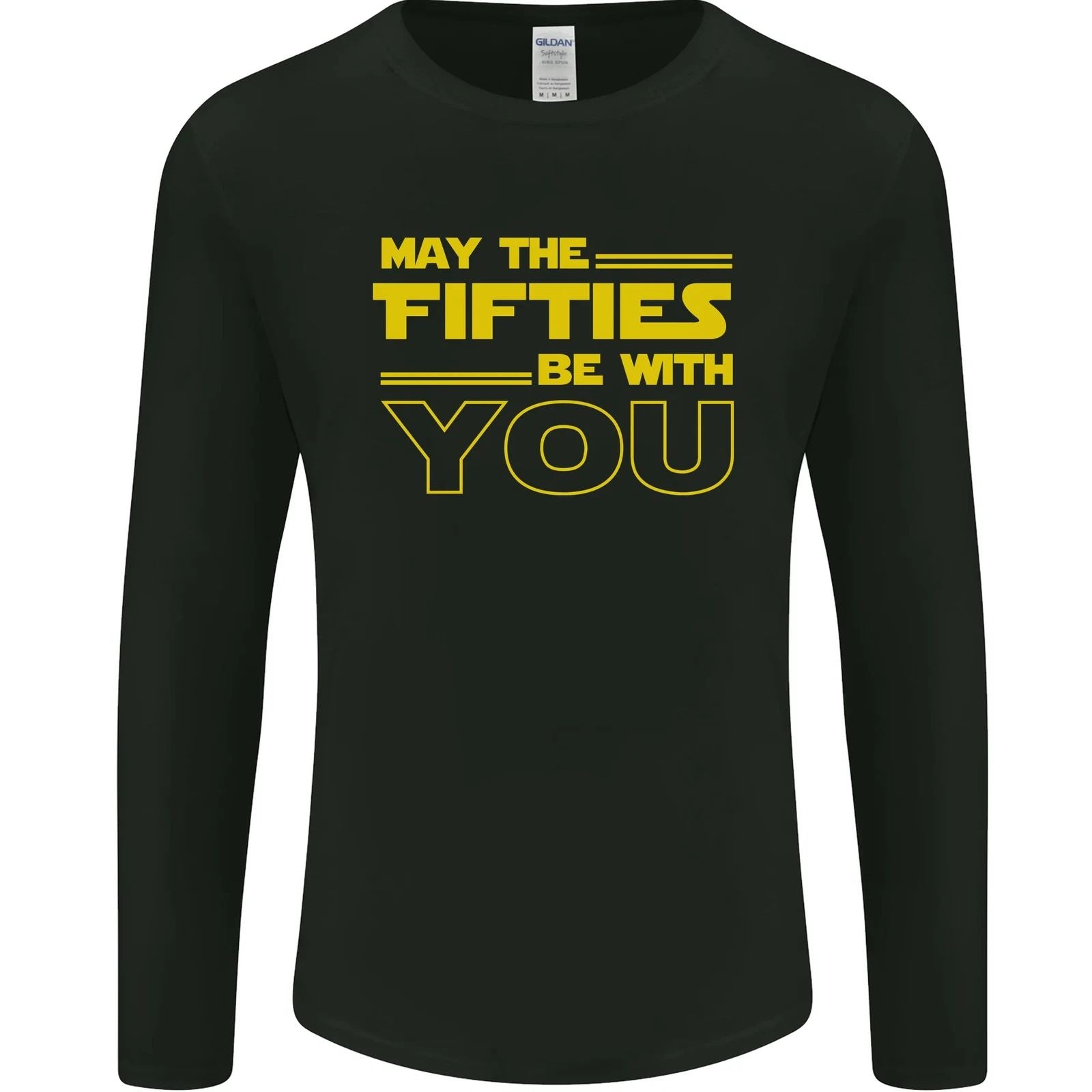 May the 50s Fifties Be With You Sci-Fi Mens Long Sleeve T-Shirt