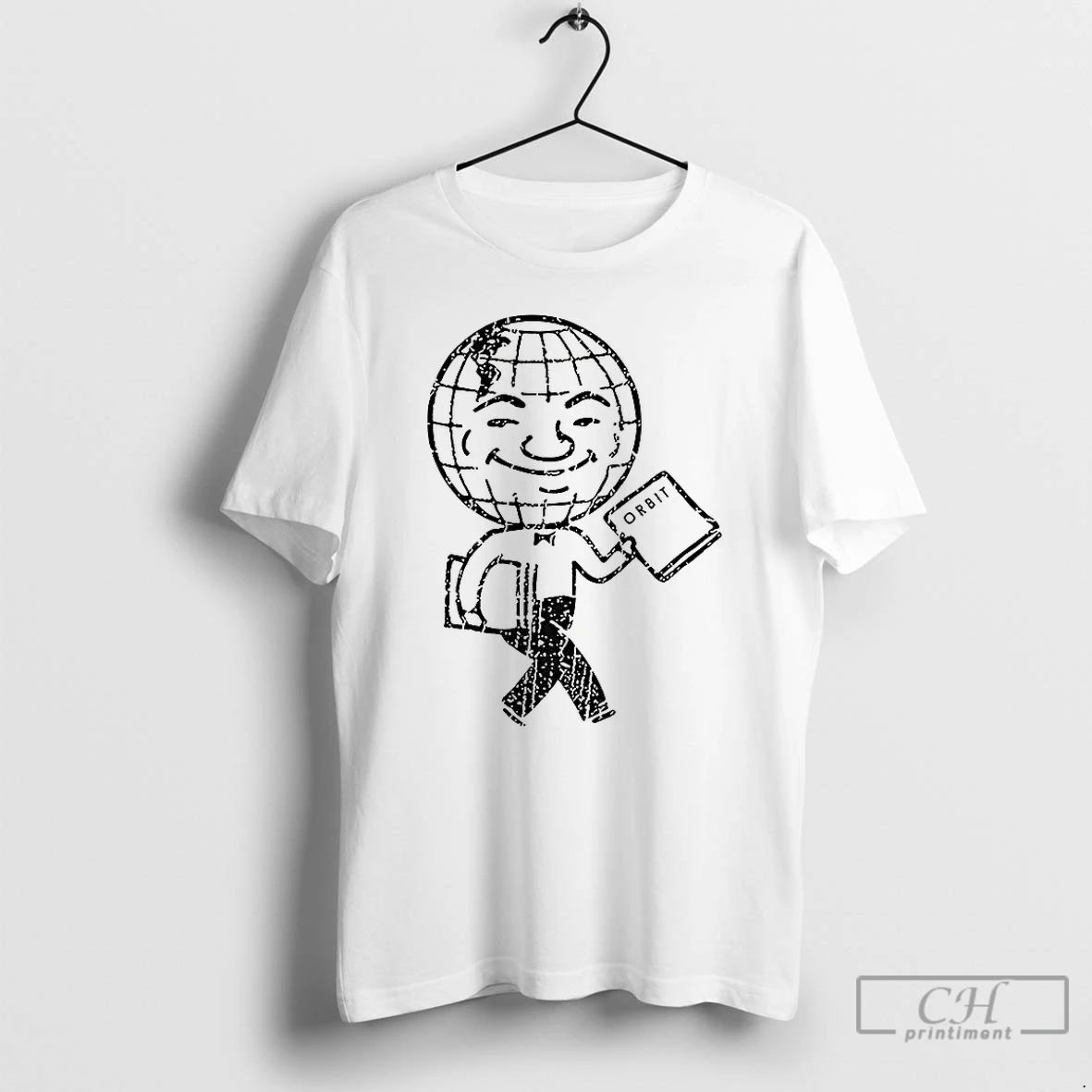 Classic Orbit Earth Magazine 1990 Vintage T Shirts