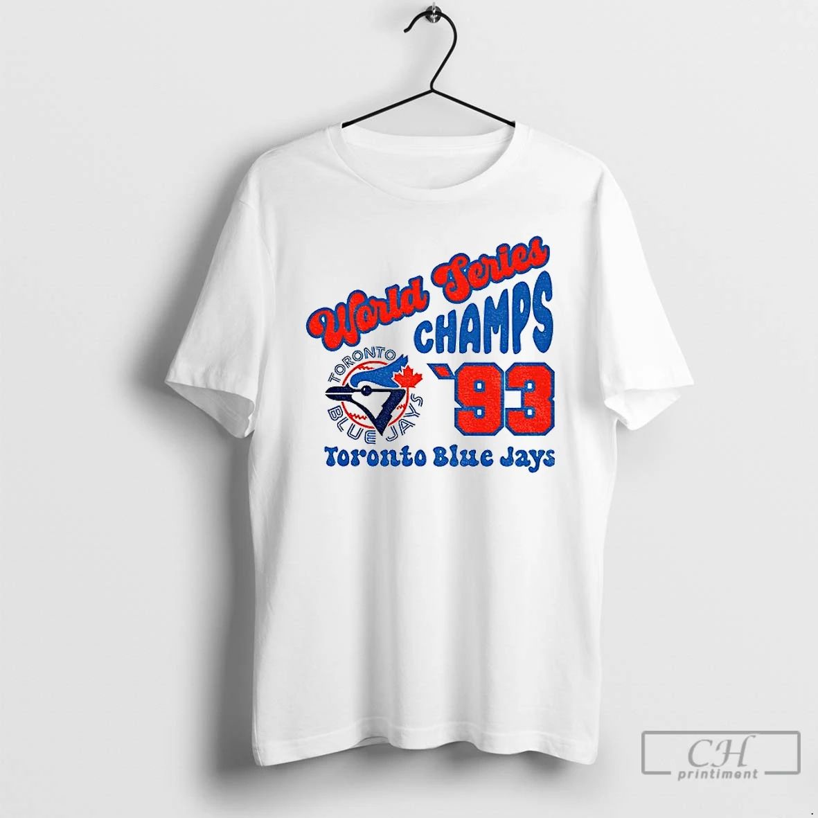 Classic Toronto Blue Jays World Series Champs 1993 Vintage T Shirts
