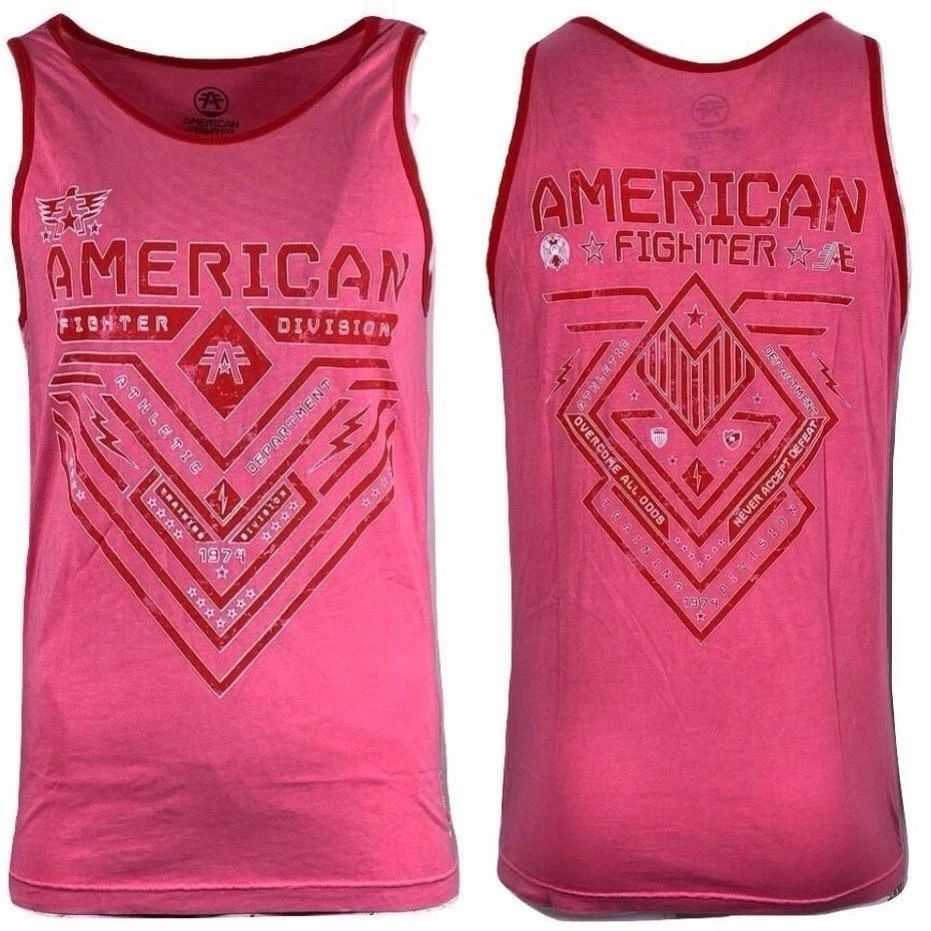 AMERICAN FIGHTER Men's T-Shirt CRYSTAL RIVER TANK Athletic MMA