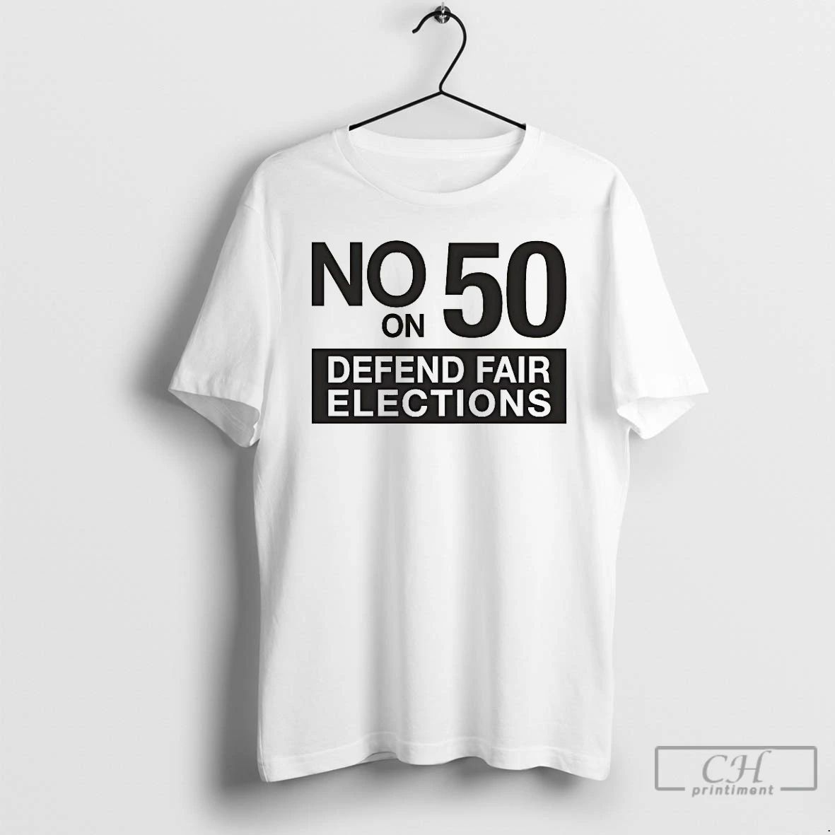 Classic No On 50 Defend Fair Elections T Shirts