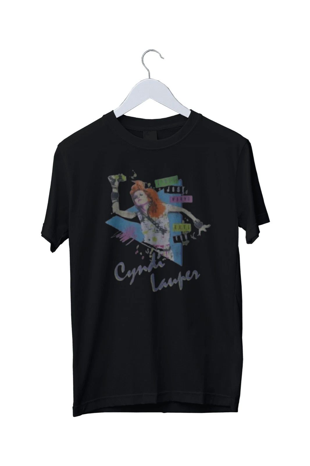 Cyndi Lauper Girls Just Wanna Have Fun Vintage T-Shirt Mens S M L XL 2 3 4 XL
