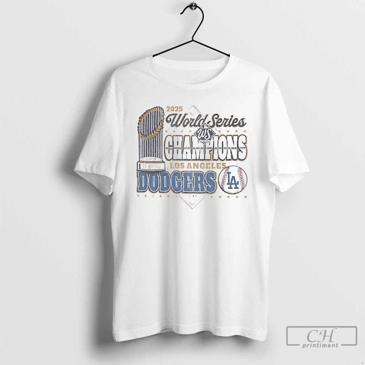 Classic La Dodgers 2025 World Series Champions Retro T Shirts