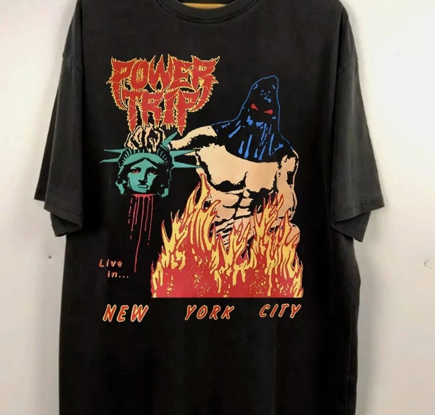 Retro Power Trip Short Sleeve Unisex All Size