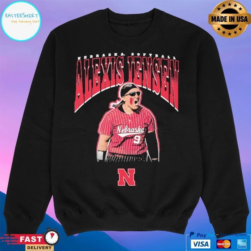 Alexis Jensen Nebraska Softball T-shirt