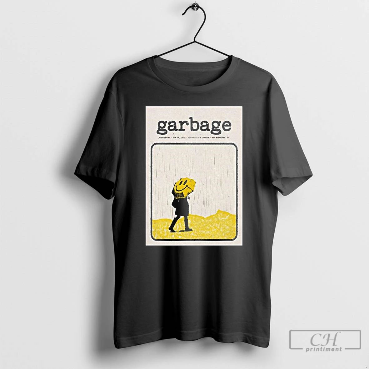 Classic Garbage October 24 2025 The Warfield In San Francisco Ca Long Sleve T Shirts