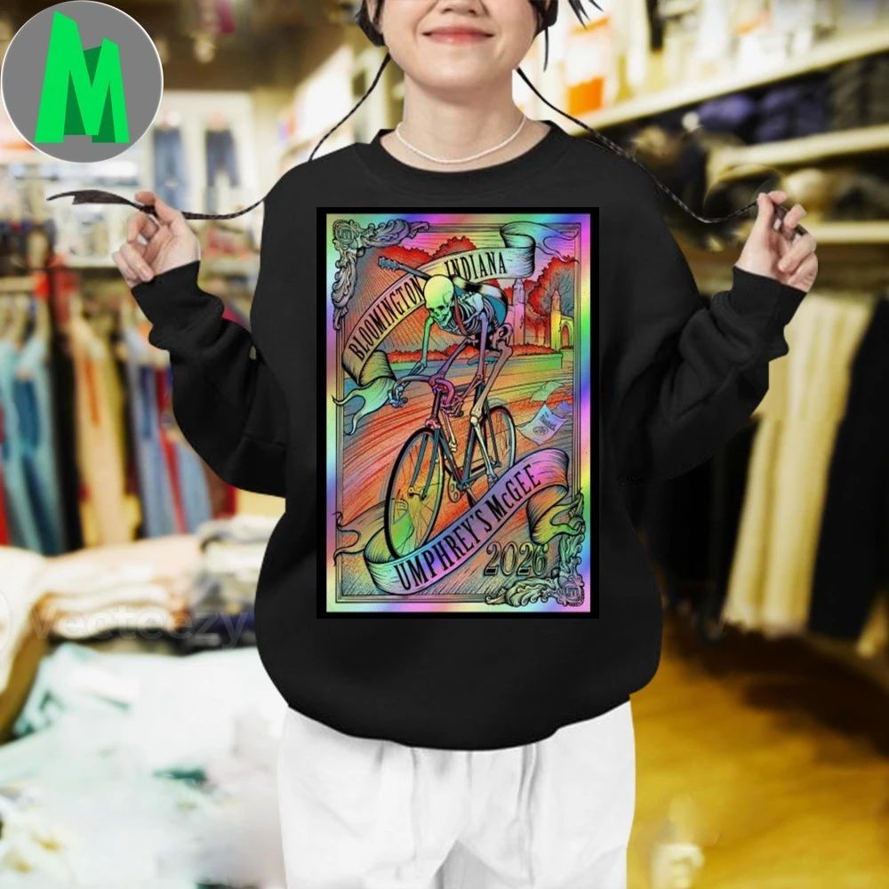 Bloomington Umphrey’s Mcgee Jan 29 2026 Poster Shirt