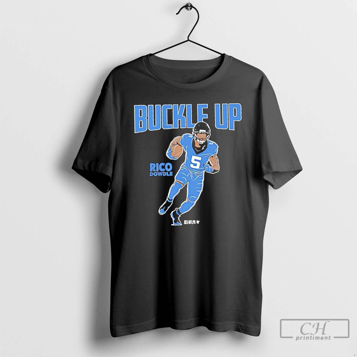 Classic Rico Dowdle Buckle Up Retro Graphic T Shirts