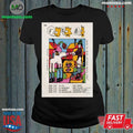 Original Fib Band Spring Tour 26 Poster T-shirt