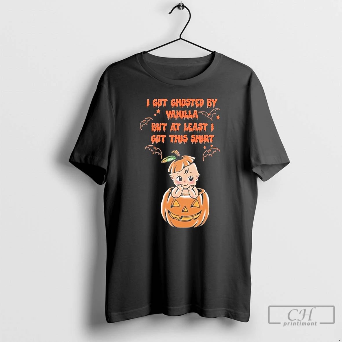 Classic I Got Ghosted By Vanilla But At Least I Got This Halloween T Shirts