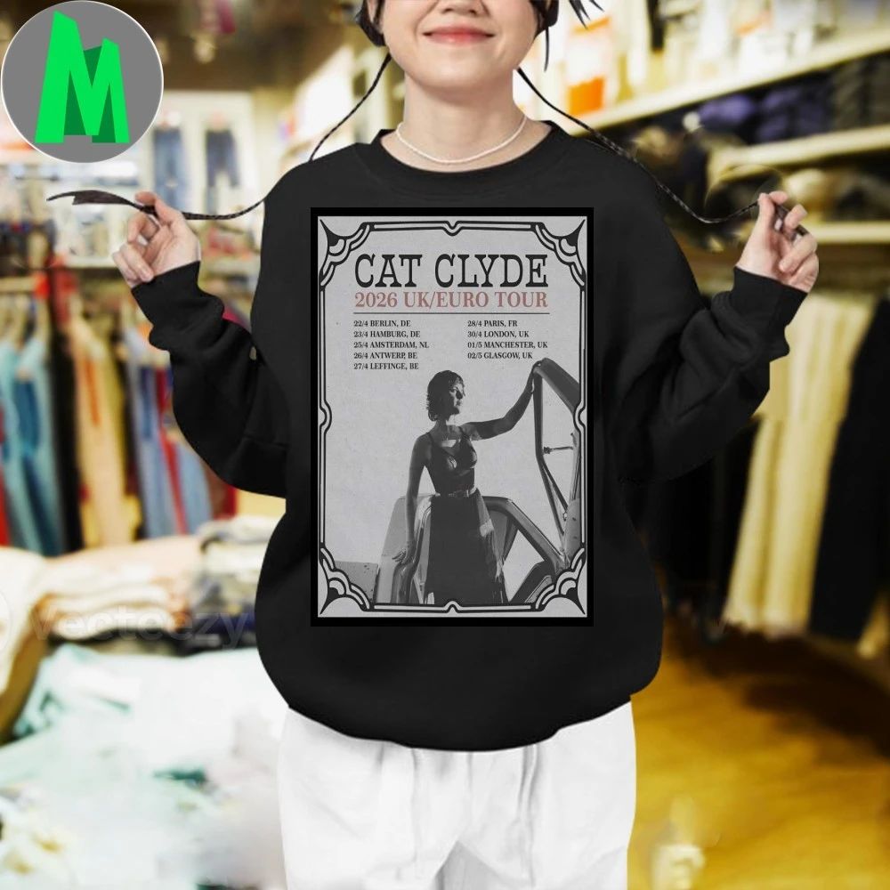 Cat Clyde Poster UK-EU Tour 2026 Shirt