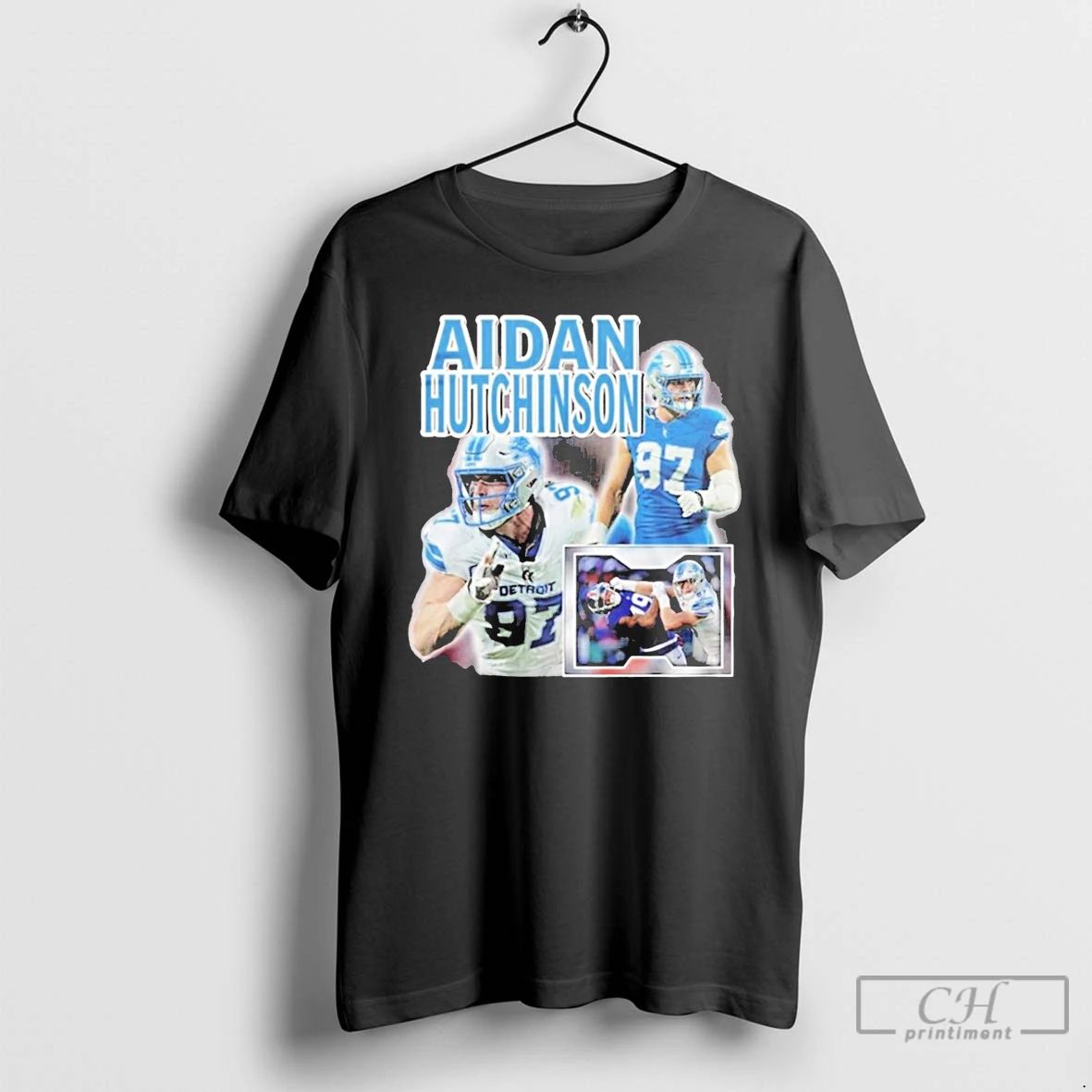 Premium Lions Tyleik Williams Aidan Hutchison T Shirts
