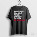 Classic Los Angeles Baseball Ampersand 3 Time Champs 2025 Long Sleve T Shirts