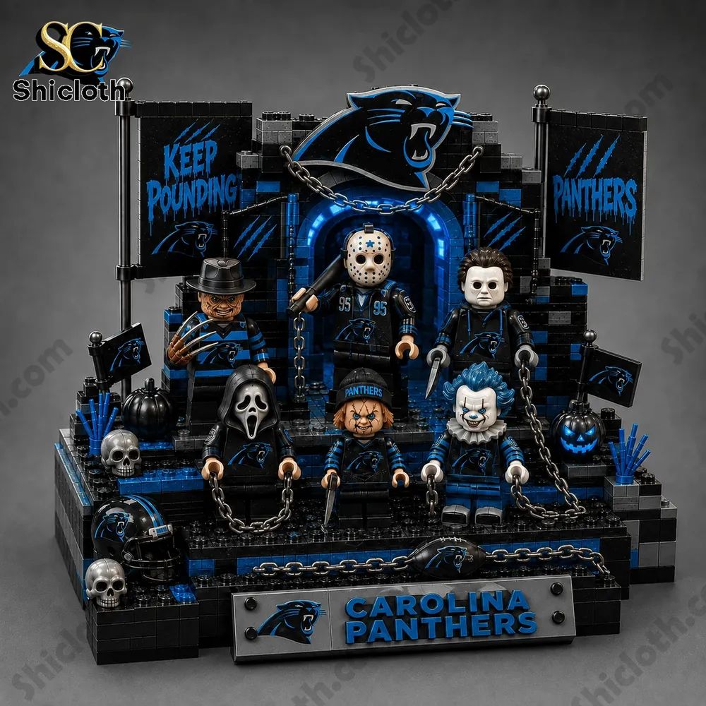 Carolina Panthers x Halloween Building Brick Sets 2026
