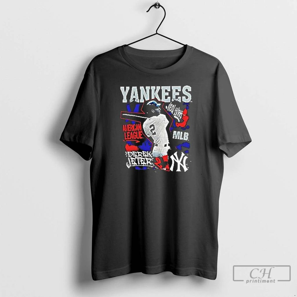 Premium Derek Jeter New York Yankees Mitchell And Ness Star Moment T Shirts