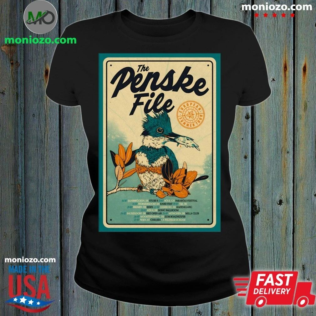 The Penske File European Summer Tour 2026 Poster Shirt