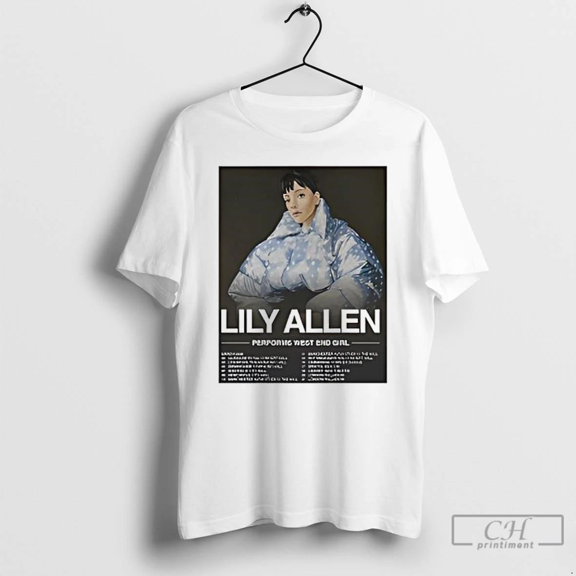Classic Lily Allen West End Girl Tour 2026 T Shirts