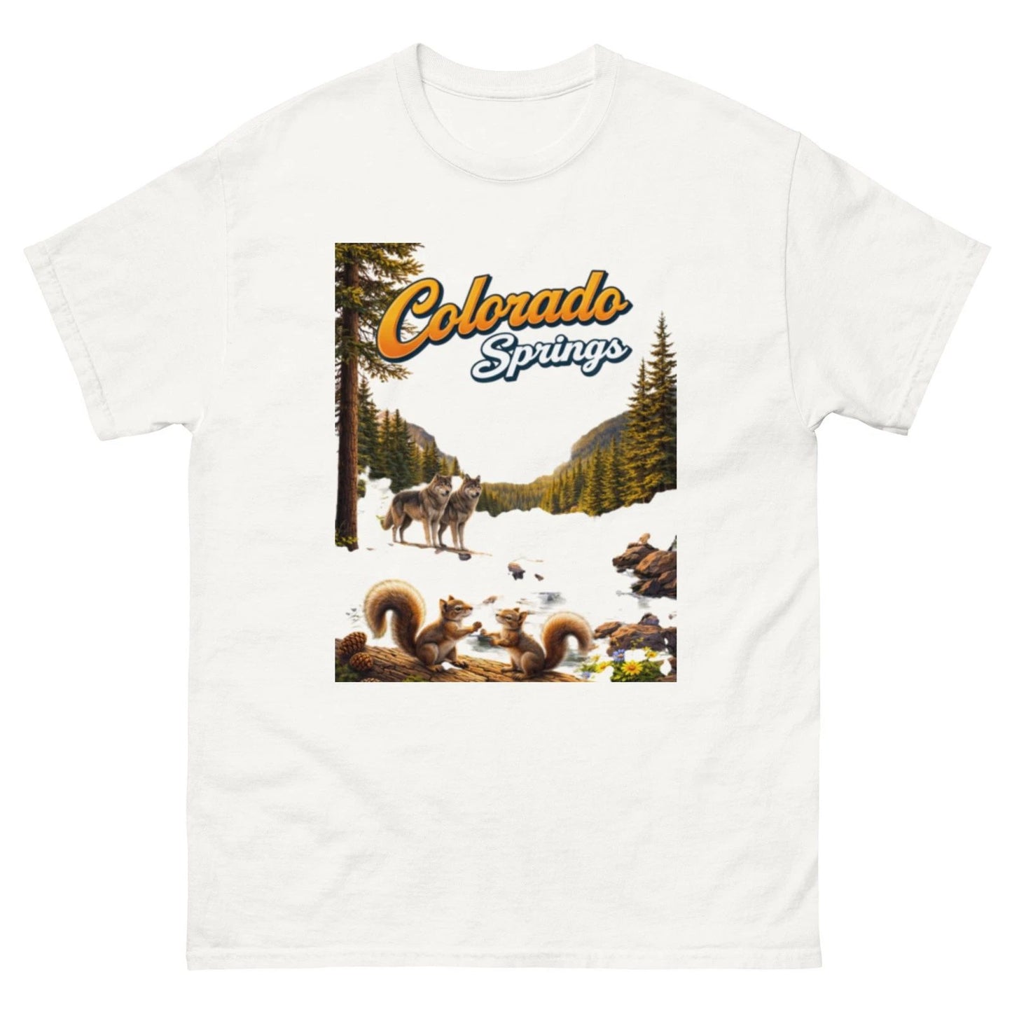 Unisex  Colorado Springs Tee Shirt