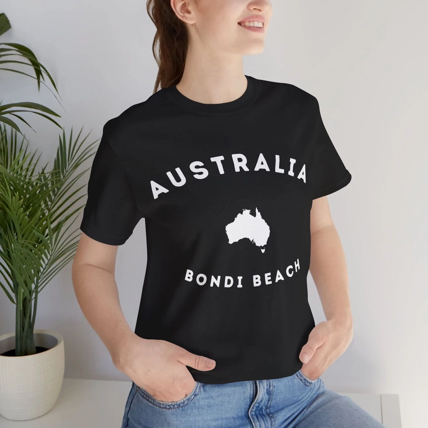 Australia Bondi Beach T-Shirt Surfing Surf Shirt Surfer Tee Shirt New Gift